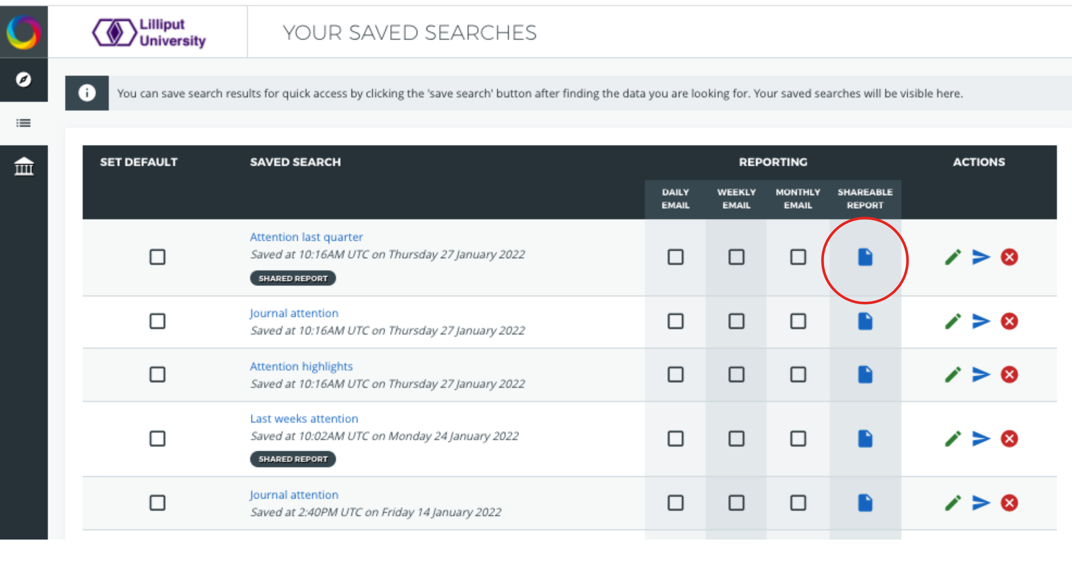 How to: Customize a shareable report