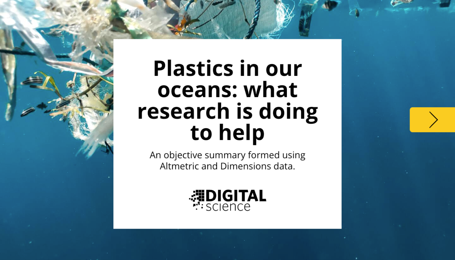 New report: ‘Plastics in our oceans: what research is doing to help’